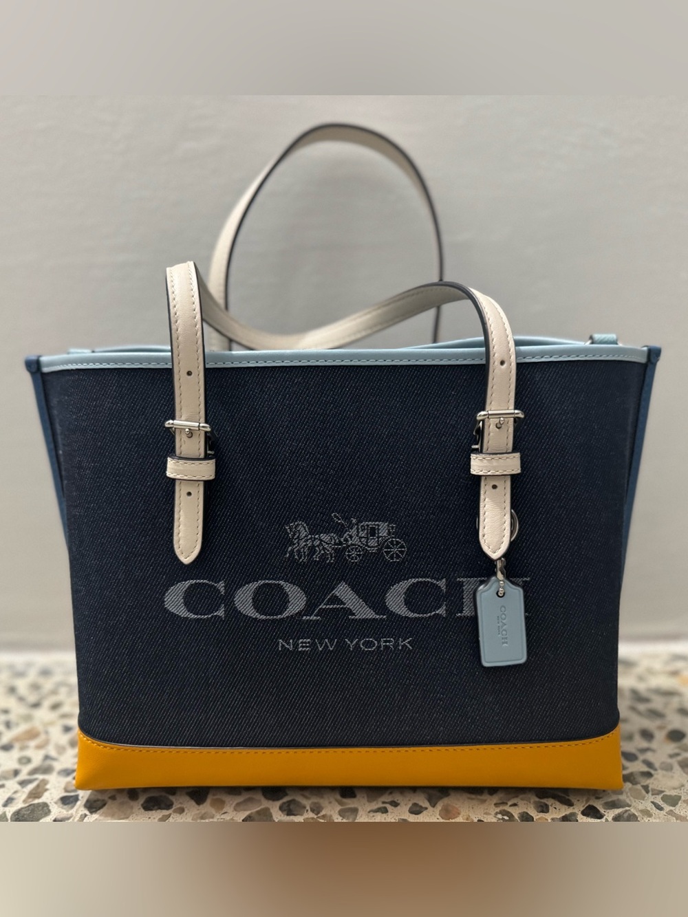 Coach Denim Bag-  NEVER USED